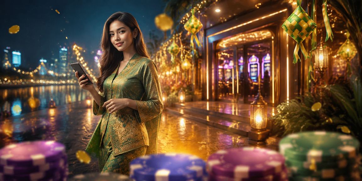 Platform kasino mudah alih bergaya Malaysia sempena Hari Raya